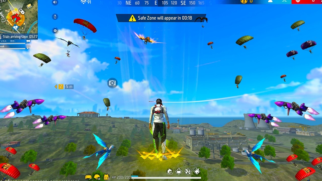 ALL WEAPONS💪99% Headshot🎯23 Kill⚡| Solo Vs Squad Full Gameplay | intel i5 🖥 Freefire