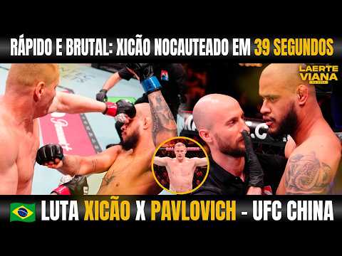 LUTAS UFC CHINA: O ATR0PEL0 SOFRIDO POR XICÃO CONTRA RUSSO NOCAUTEADOR DEIXA UMA IMPORTANTE LIÇÃO background
