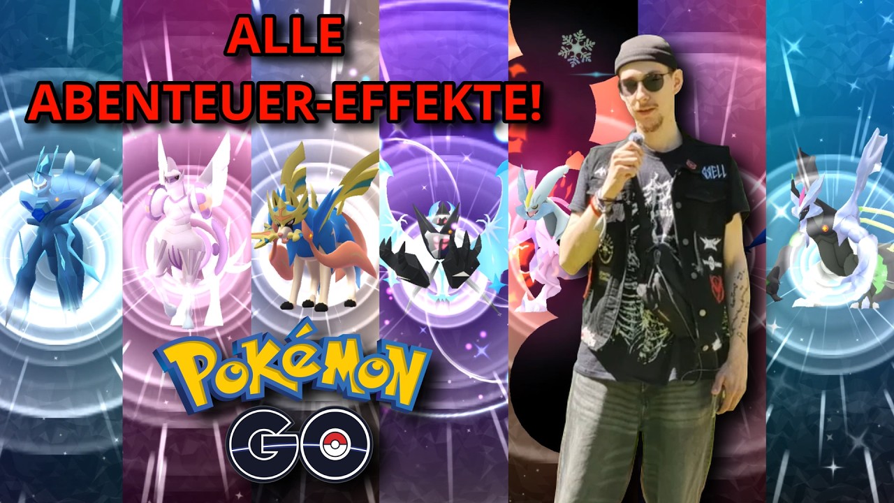 Ich Stelle euch alle Abenteuer Effekte in Pokemon Go vor! background