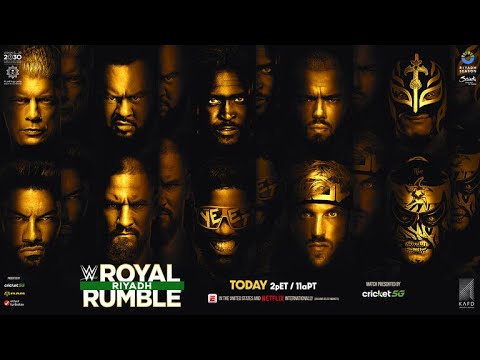 WWE ROYAL RUMBLE REACCIÓN || UKEWRESTLING background