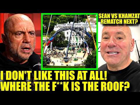 Joe Rogan REVEALS MAJOR Issues with UFC White House Event,Dana-Khamzat wants Strickland rematch background
