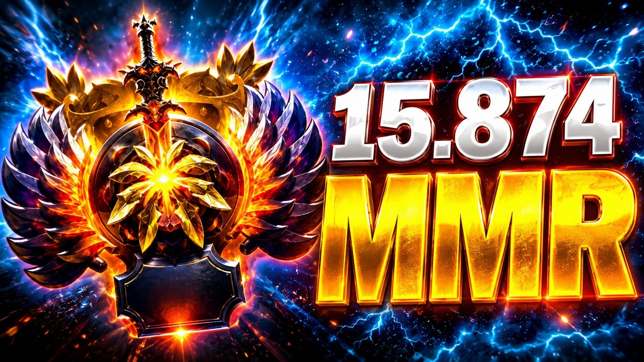 NEW WORLD RECORD !! 15.874 HIGHEST Average MMR Match in Dota 2 History !!