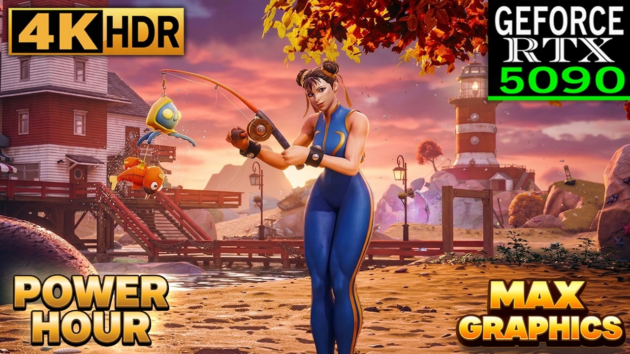 Fortnite POWER HOUR Gameplay | 4K Max Graphics "Zero Build" (Chapter 7 Season 2)