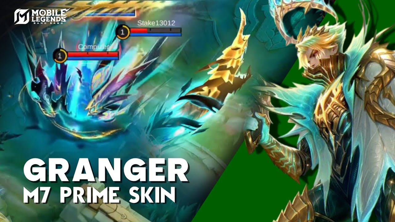 GRANGER M7 PRIME SKIN GAMEPLAY - FULL REVIEW - Mobile Legends: Bang Bang background