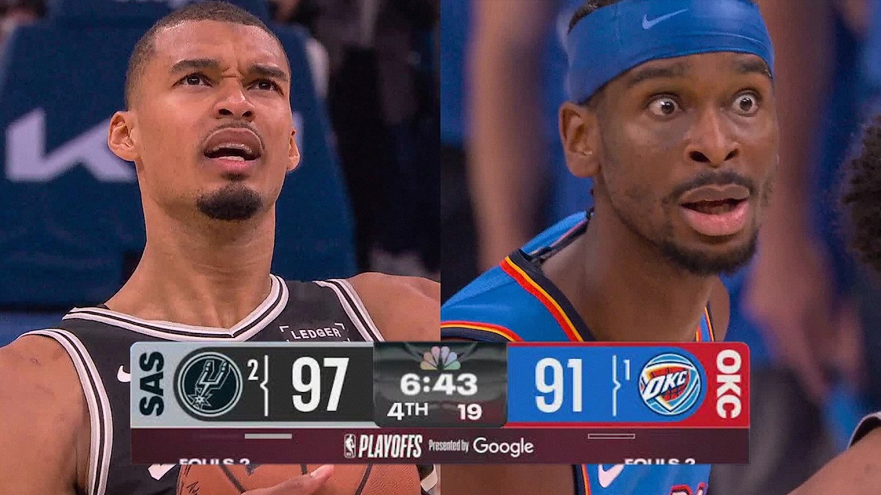 Final 6:45 WILD GAME 7 ENDING #2 Spurs at #1 Thunder | May 30, 2026