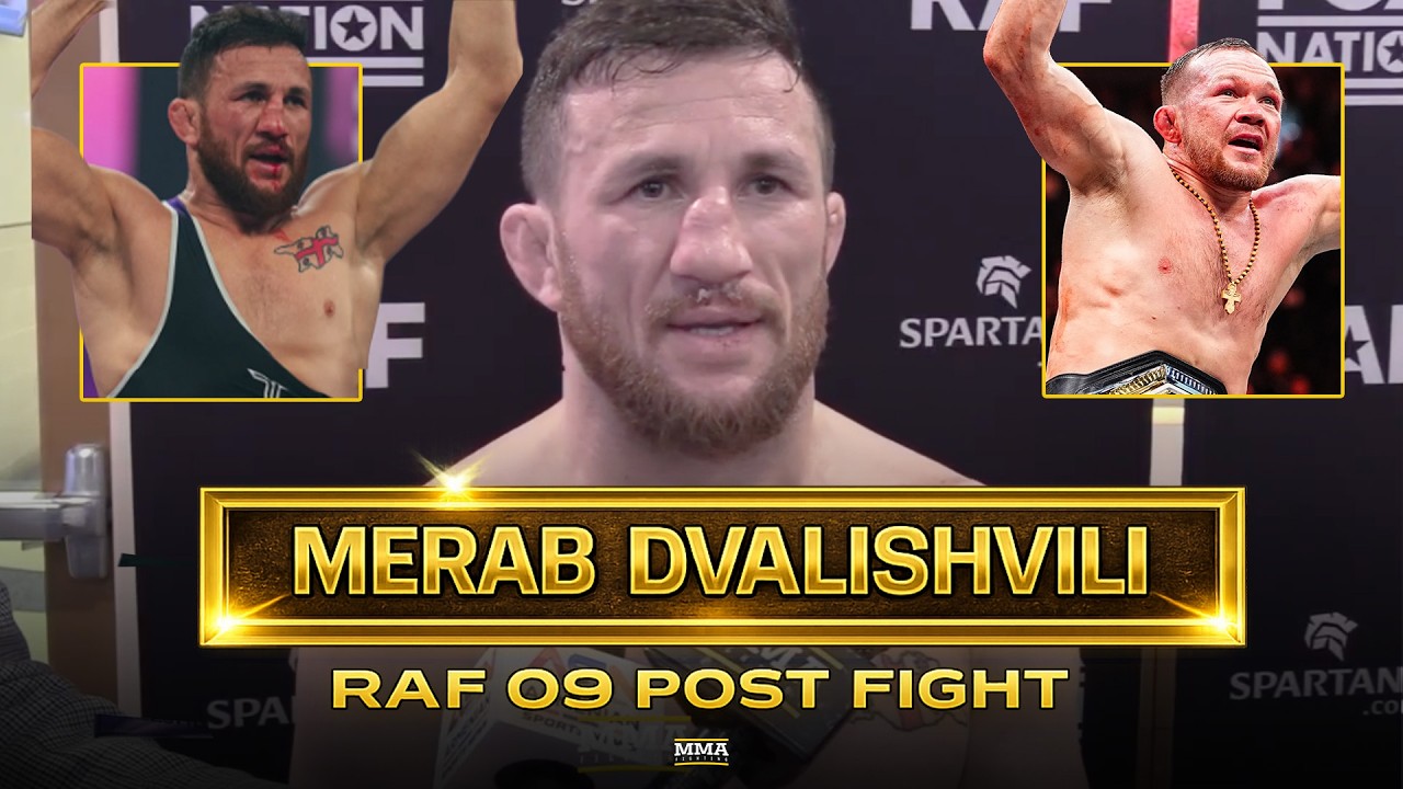 Merab Dvalishvili Injured Nose At RAF 09, Gives Petr Yan Trilogy Update, More
