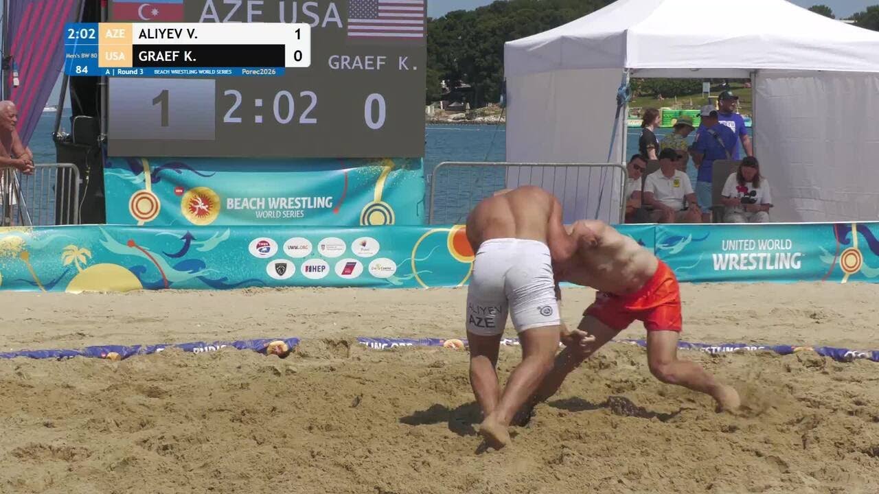 Vusal ALIYEV (AZE) vs. Keenan Christopher GRAEF (USA) • A | Round 3 • Men's BW 80Kg