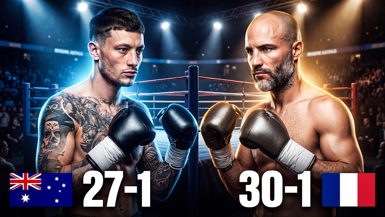 Liam Paro (AUS) vs David Papot (FRA) | Boxing Fight Highlight
