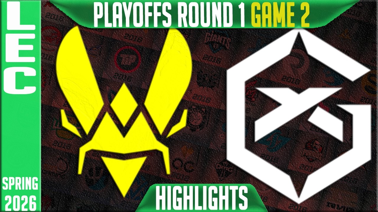 VIT vs GX Highlights Game 2 | LEC Spring 2026 Playoffs | Team Vitality vs GiantX G2