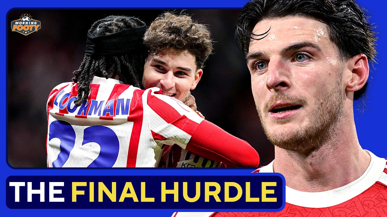 ATLÉTICO vs. ARSENAL | UCL Semifinals Leg 1 PREVIEW | Most INTENSE matchup? background