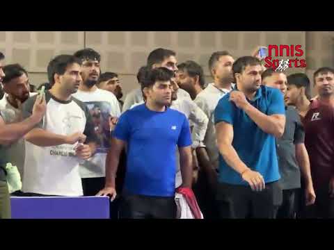 The women's wrestling trials in Delhi are underway. And there is no shortage of drama. background