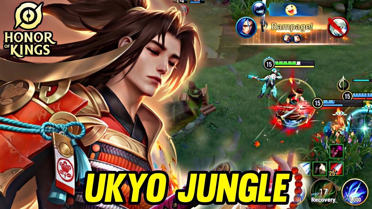 HOK : UKYO GAMEPLAY | IN JUNGLE - HONOR OF KINGS