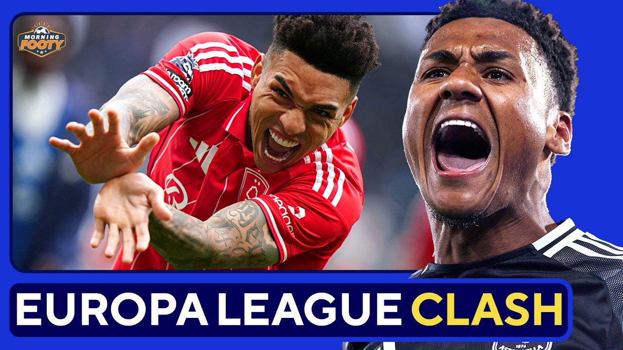 NOTTINGHAM FOREST vs. ASTON VILLA | UEL Semifinals MATCH PREVIEW | Leg 1 background