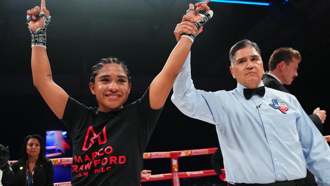 MVPW-03: Miranda Reyes Post Fight Interview background