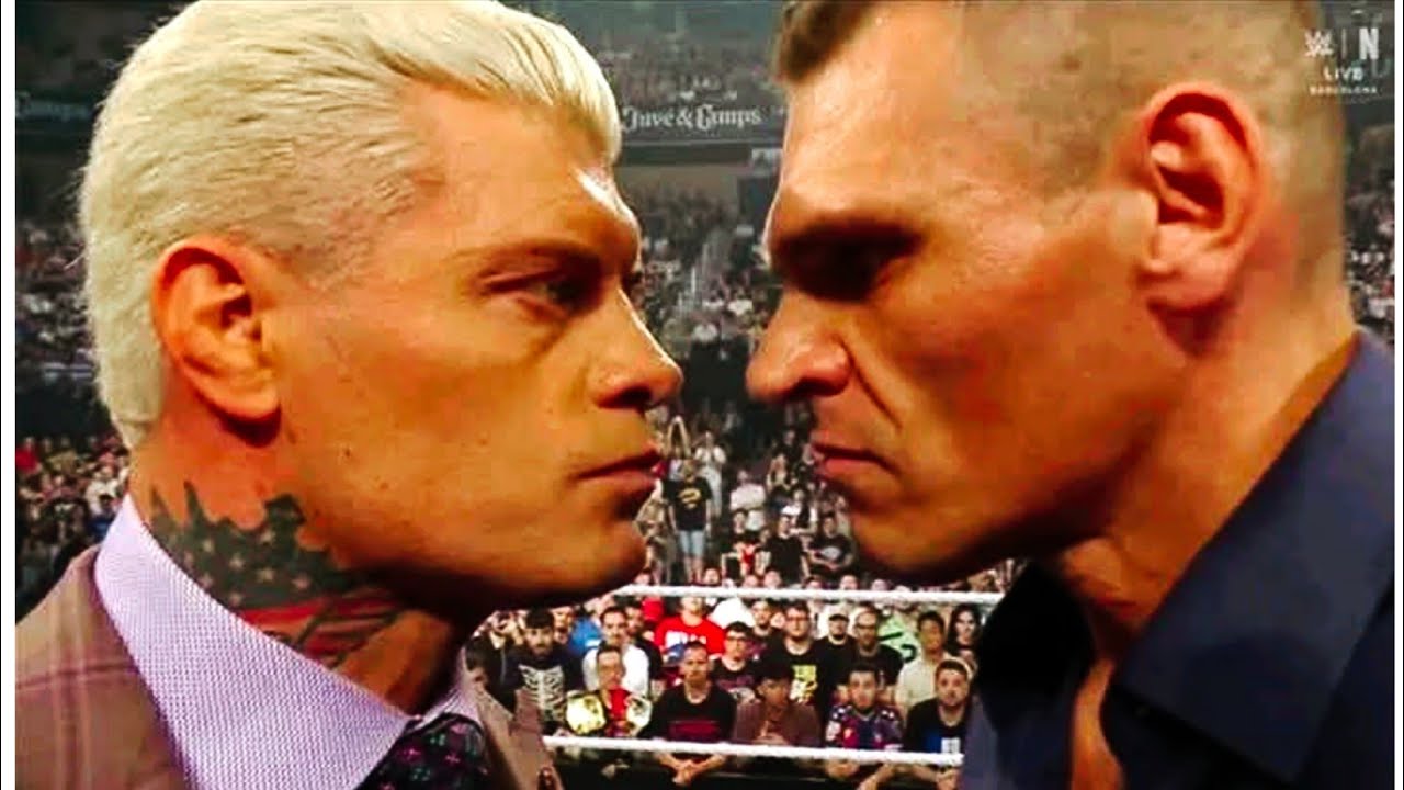 Cody Rhodes vs Gunther WWE Liverpool Europe Tour Full Match background