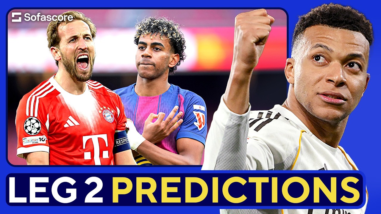 Champions League Quarterfinals Leg 2 PREDICTIONS background