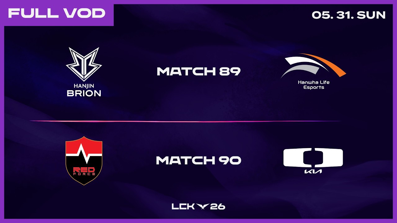 BRO vs HLE - NS vs DK | 2026 LCK