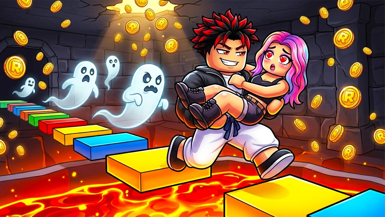 I SPENT ALL MY ROBUX TO RESCUE MY GIRLFRIEND IN ROBLOX background