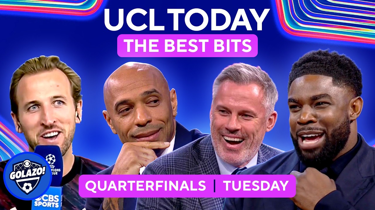 Bayern defeat Real Madrid as Arsenal leave it late | UCL Today BEST BITS with Thierry, Jamie & Micah background