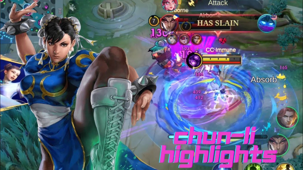 NEW GUINEVERE CHUN-LI SKIN OUTFIT 1 GAMEPLAY HIGHLIGHTS - Raymarcc