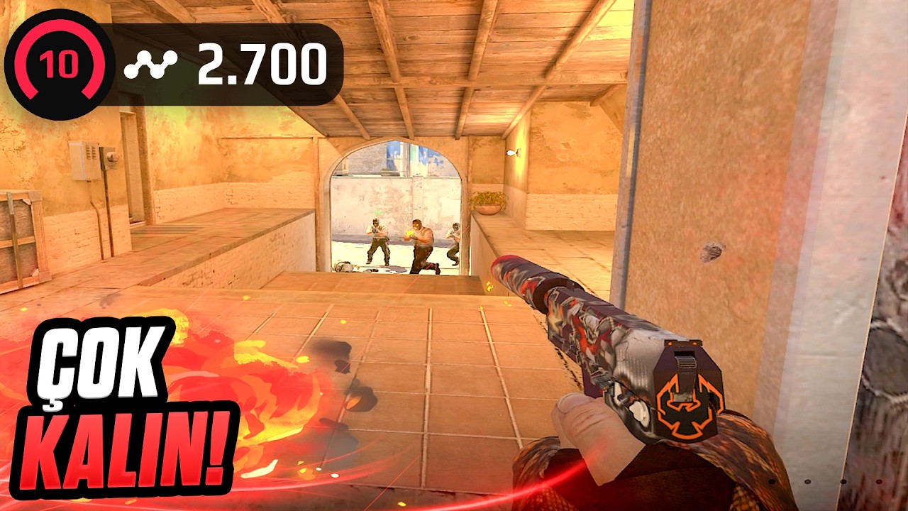 FACEIT 2700+ ELO | BU LOBİ ÇOK KALIN! | Mirage (CS2 POV/Gameplay)
