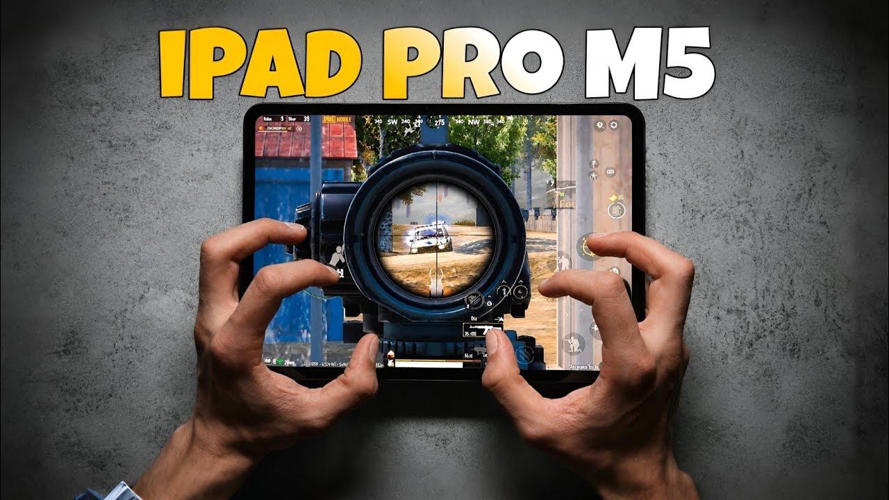 IPAD PRO M5 PUBG 43 KILLS 😳 120 FPS HDR BEAST?