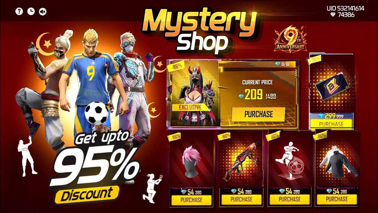 June Mystery Shop Discount Confirm Date |New Event Free Fire Bangladesh Server |Free Fire New Event