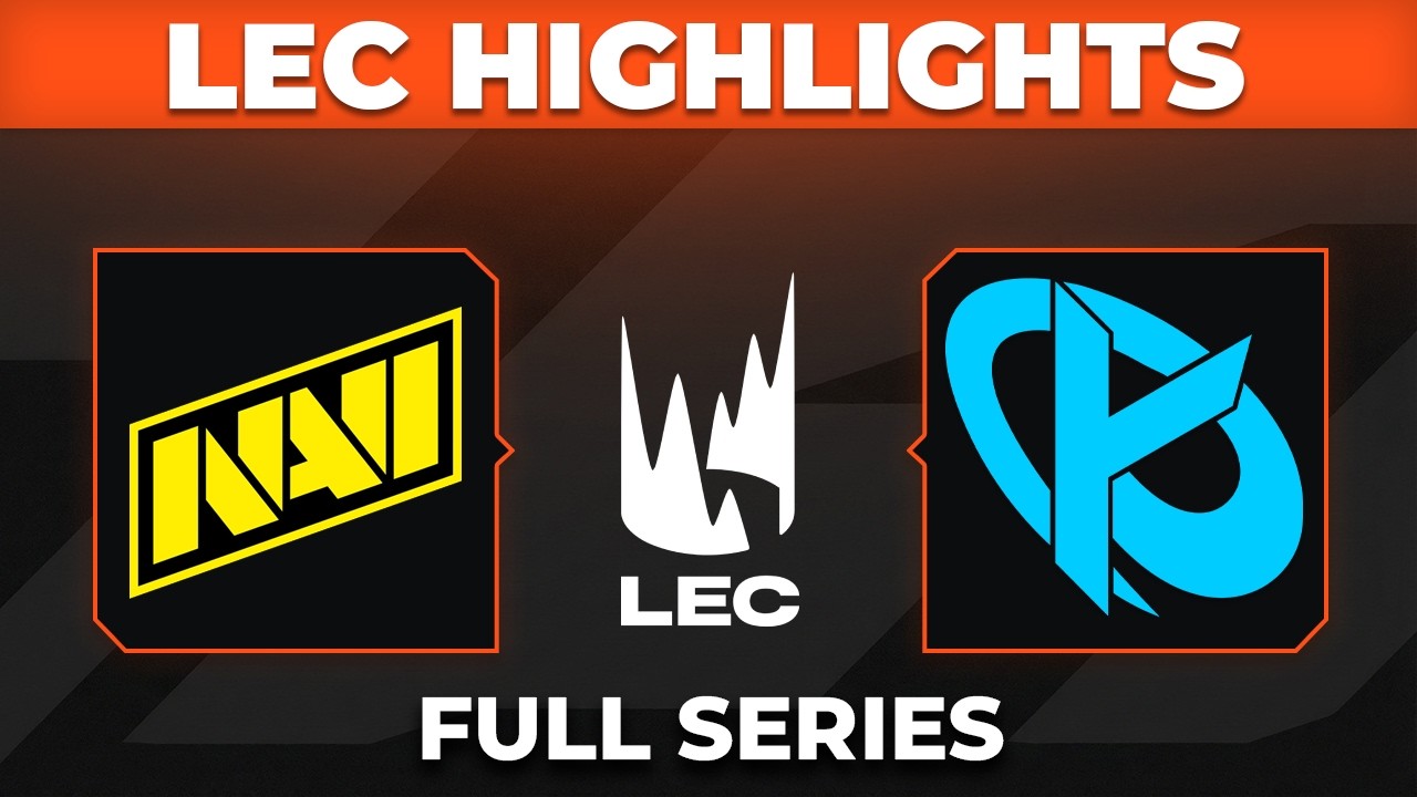 NAVI vs KC Highlights ALL GAMES | 2026 LEC Spring Playoffs | Natus Vincere vs Karmine Corp by Onivia background