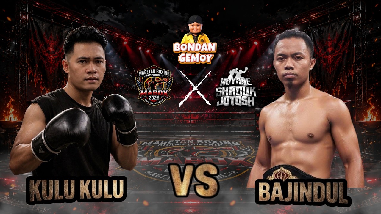 SHADUK JOTOSH X MAGETAN BOXING II KULU KULU VS BAJINDUL background