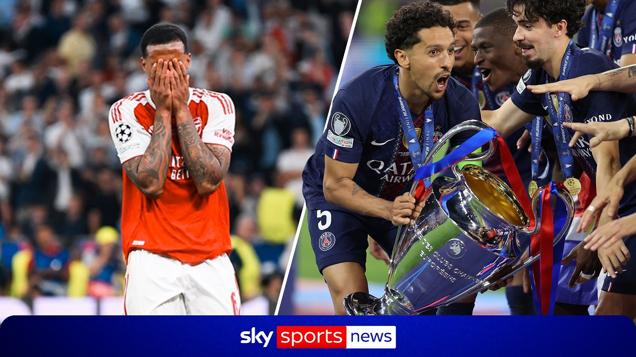 Reaction from France as PSG defeat Arsenal in Champions League final