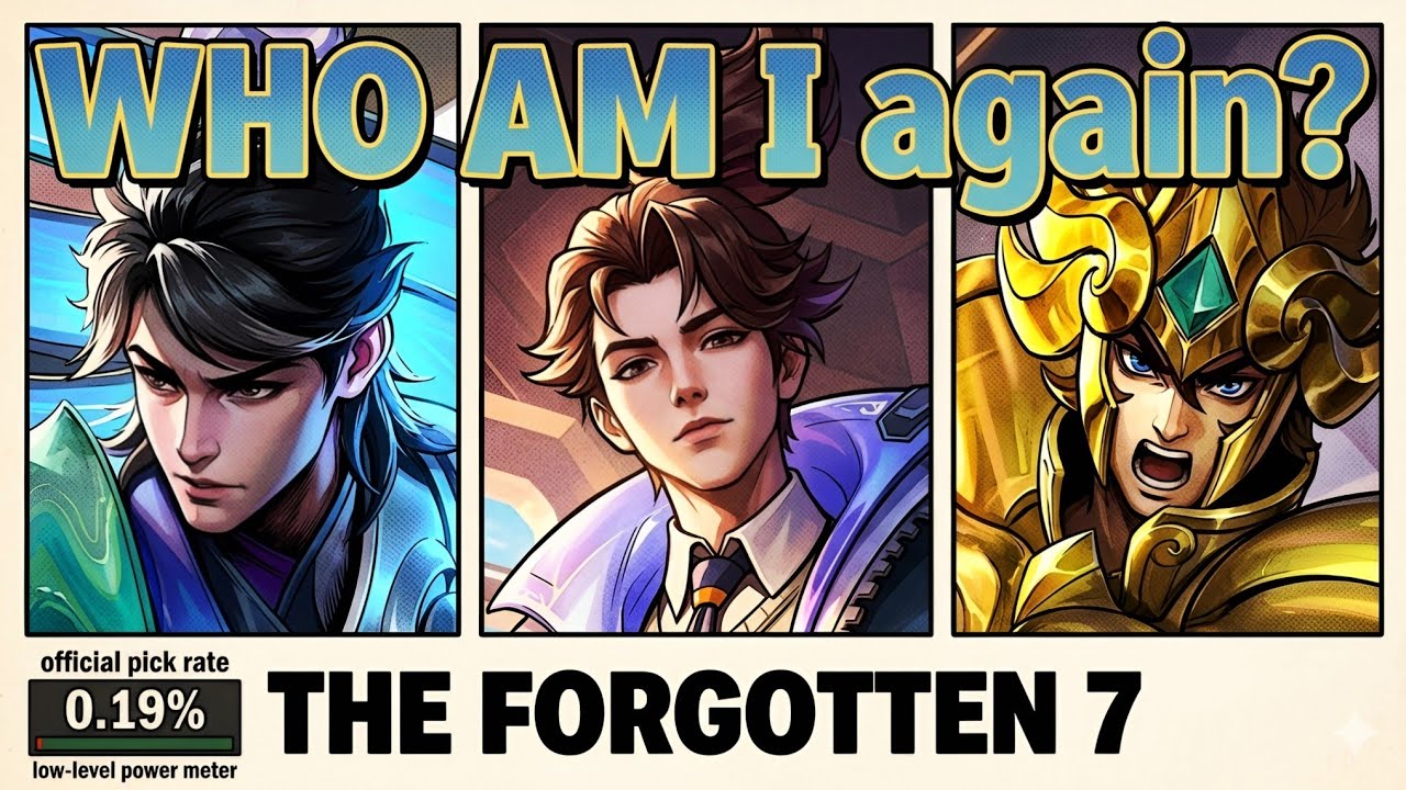 The 7 Most FORGOTTEN Heroes in Honor of Kings