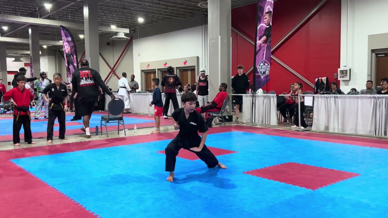 Thomas Maglitto 13 & Under Boys CMX Forms Grand Championship - Pan American Internationals 2026 background