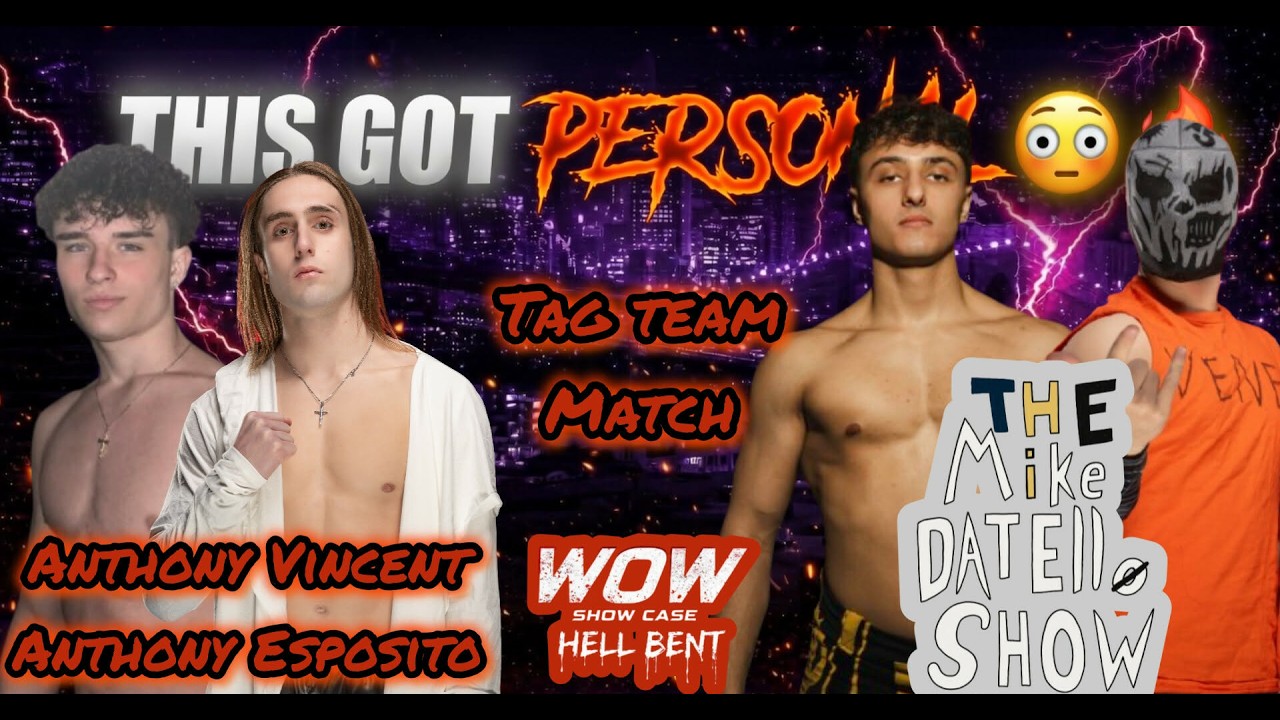 Warriors Showcase - Mike Datello & Venemo v Anthony Vincent & Anthony Esposito background