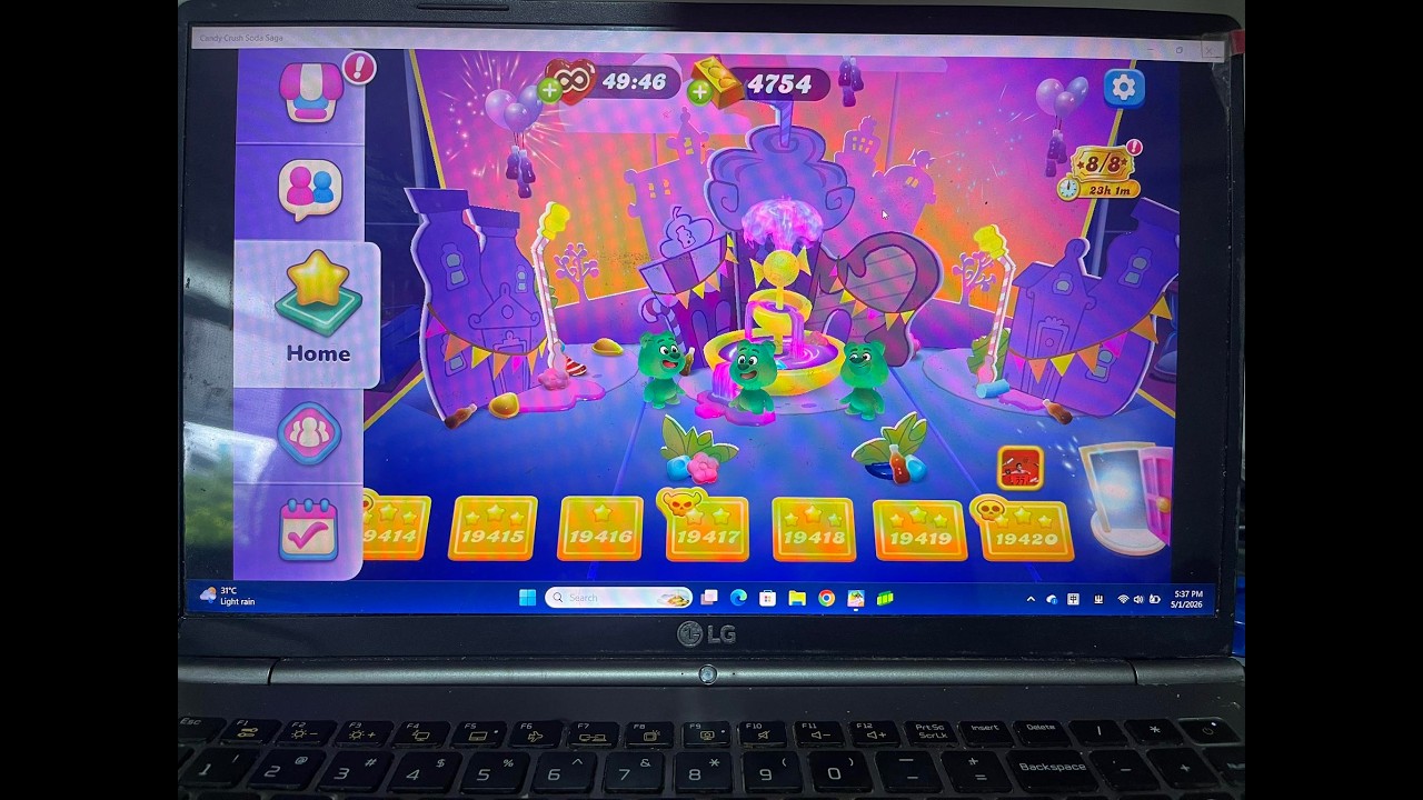 CANDY CRUSH SODA SAGA | Level 19376 - 19420 | ARSDORINT TEAM background