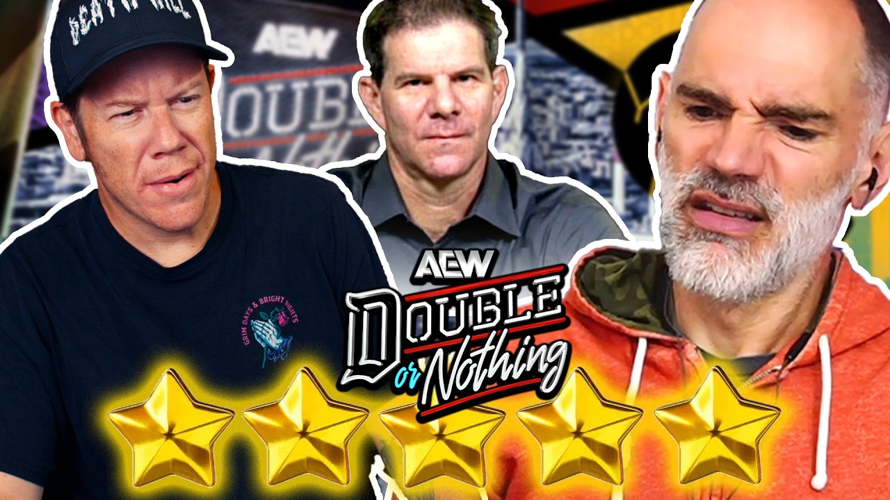 Reacting to Meltzer's Star Ratings For AEW Double Or Nothing 2026 background