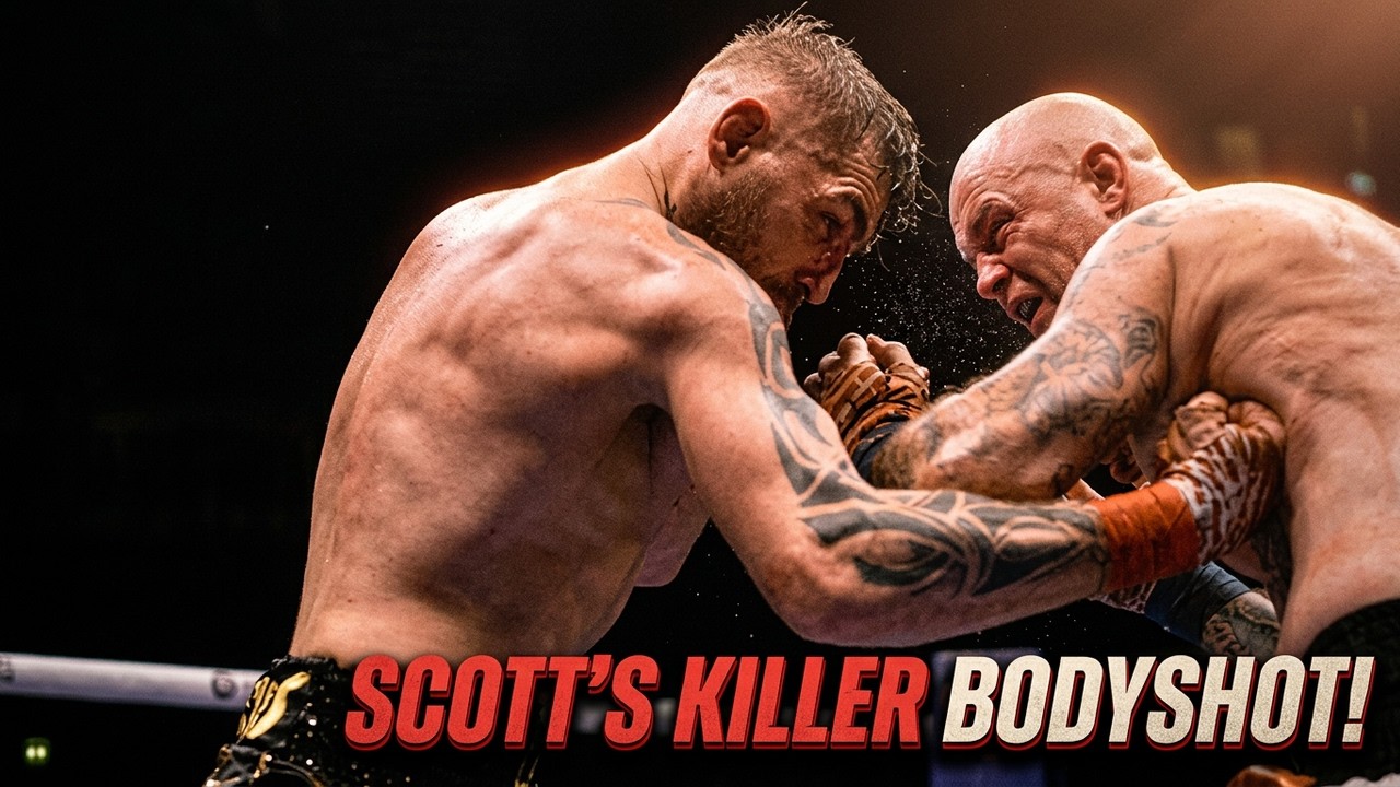 THAT BODY SHOT Was NASTY ЁЯТе | BKB54 Manchester #slowmotion #bareknuckle background