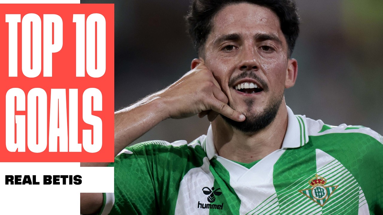 ¡Los 10 MEJORES GOLES del REAL BETIS en LALIGA 2025/26! 💚🤍 background