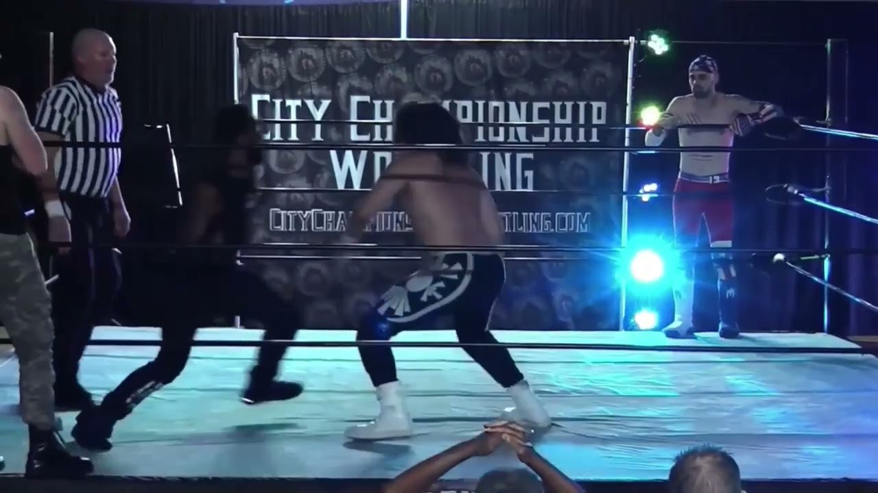 FULL MATCH Andre Kabashi and JonTae Keith vs JAG and Spyder ep118 background