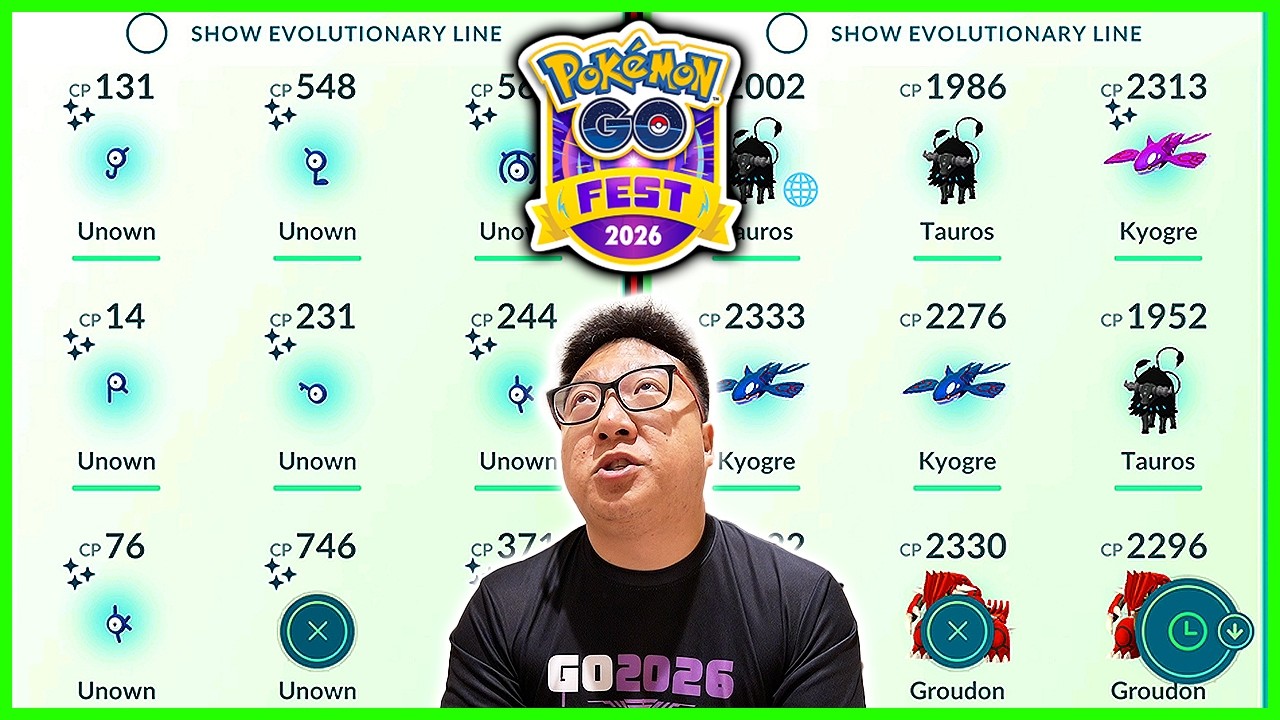 Every Shiny & Hundo I Caught at Japan Pokemon GO Fest 2026 background