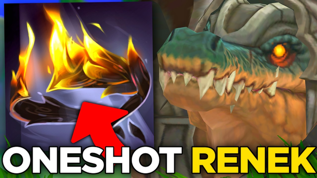Renekton pod ONESHOT jest mega mocny w League of Legends background