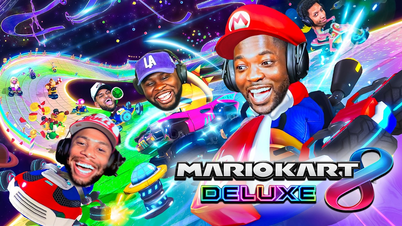 THE FRIENDLY RACES ARE OVER! IT’S TIME TO HOOP! (Mario Kart 8)
