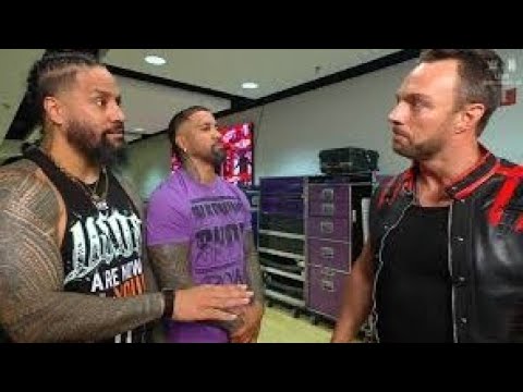 LA KNIGHT joining the Bloodline Civil War Raw Backstage details revealed background