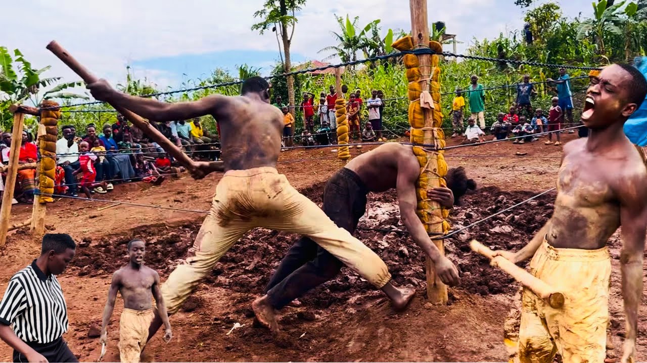 Unbelievable African Wrestling! No Rules, No Surrender!!, Brutal, unstoppable Furry! #uganda background
