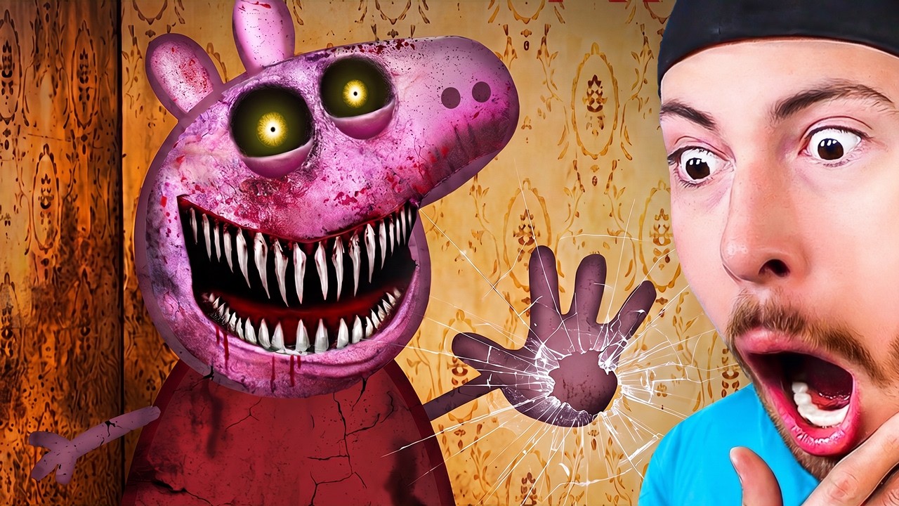 SCARIEST PEPPA PIG HORROR ANIMATIONS.. background