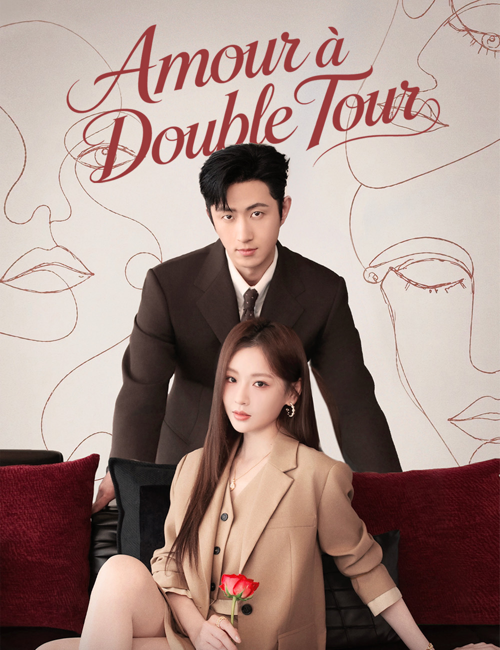Amour à Double Tour background
