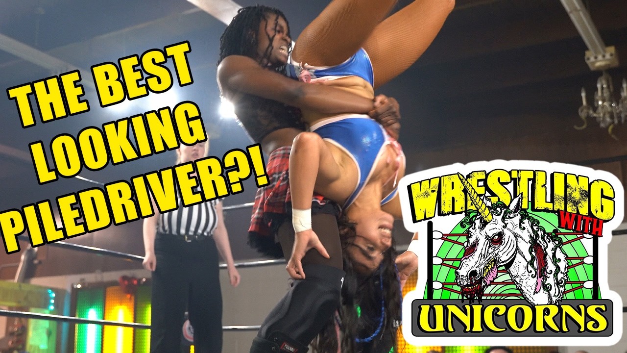 Aleah James vs Aminah Belmont highlights from @wrestlingwithunicorns | Zero1 USA (2.28.26) background