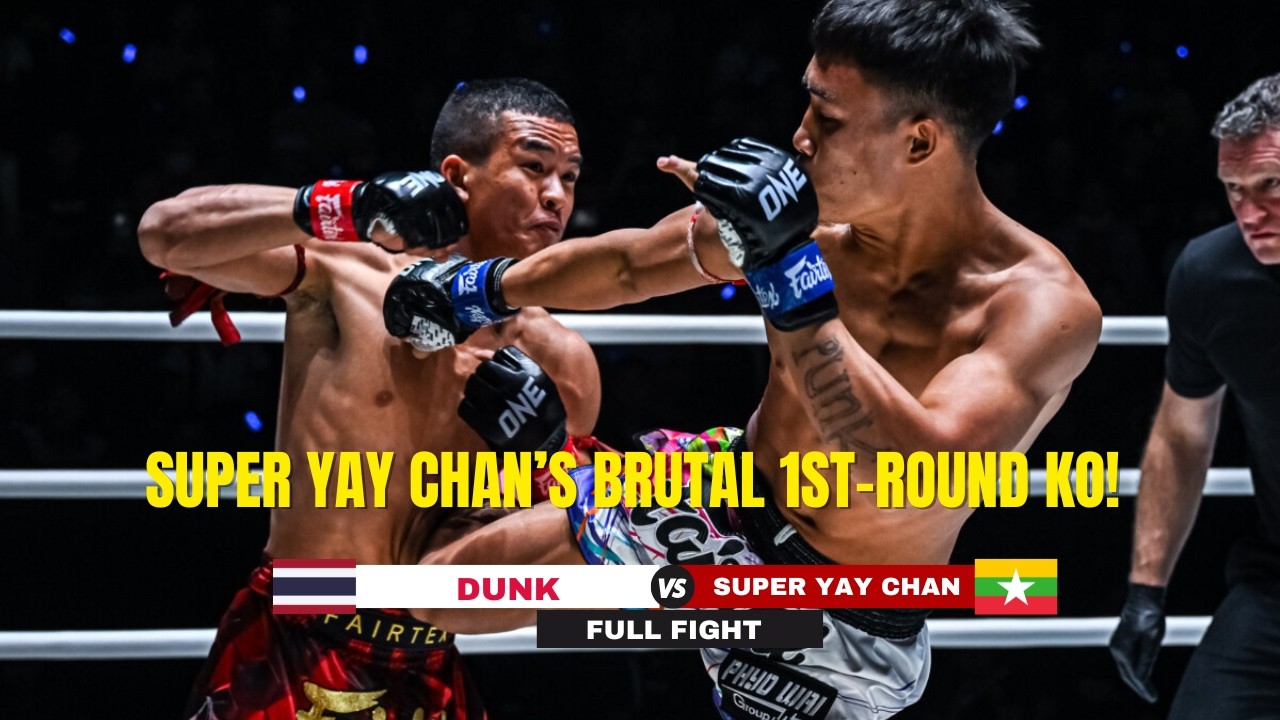 “The Super One” Myanmar hủy diệt võ sĩ Thái Lan bằng loạt đòn Uppercut background
