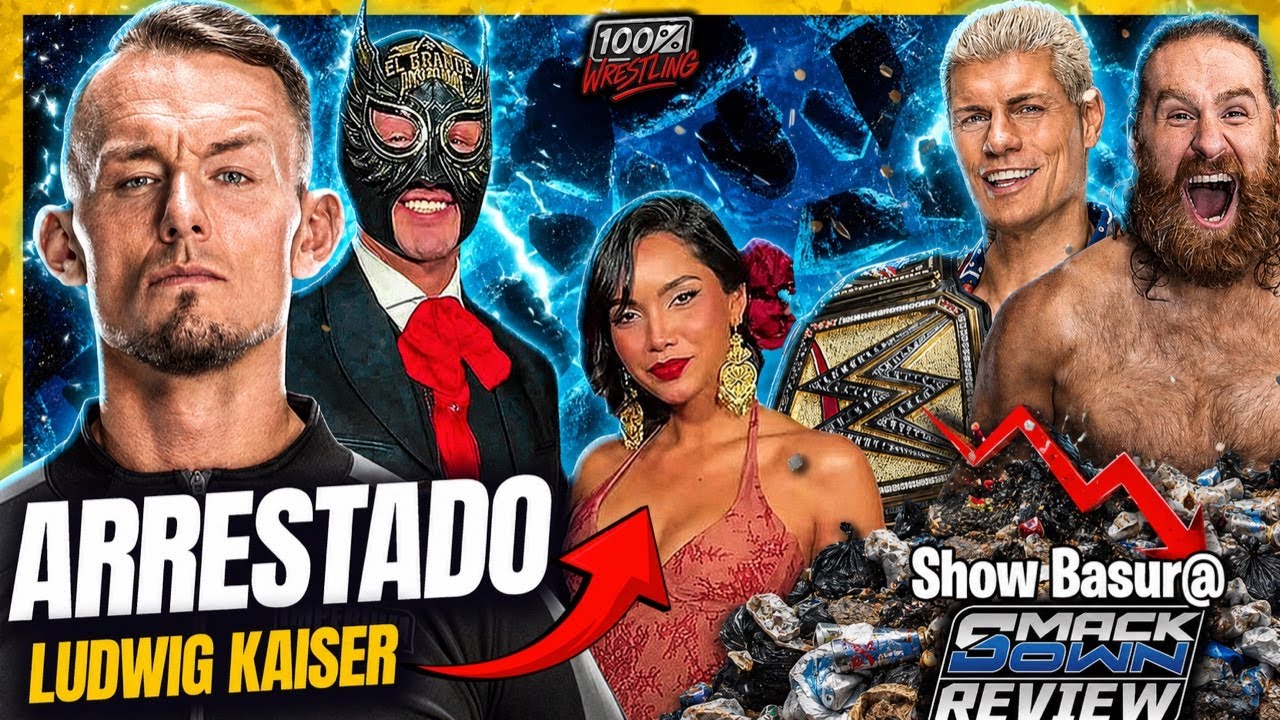 ¡LO PEOR de WWE SmackDown! 😬 Ludwig Kaiser: De ARRESTADO a HÉROE del Wrestling 🔥 background