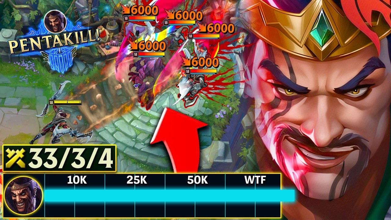 I GOT SO FED ON DRAVEN I COULD PENTAKILL IN THEIR FOUNTAIN! (700 AD ONE SHOTS) background