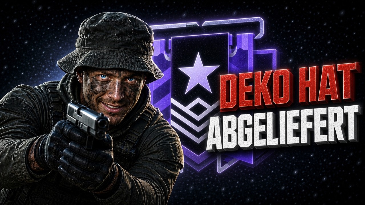 DEKO am PERFORMEN in HIGH ELO RANKED RUNDE?! | Rainbow 6 Siege